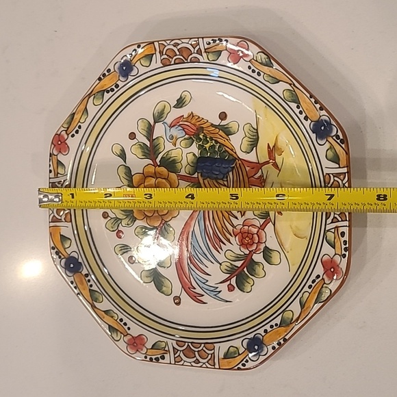 Talavera French Handpainted Pheasant Plate - Picture 3 of 3